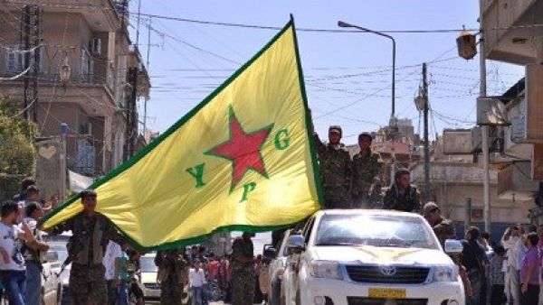 A YPG parade in Syria (AFP/File)