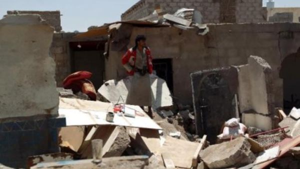 Saudi Arabia's bombing campaign is dropping bombs on heavily populated civilian areas of Sanaa, according to the newest Human Rights Watch report. (AFP/File)
