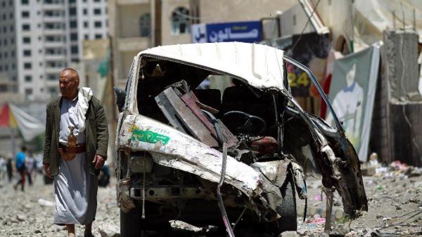 Yemen has undergone widespread destruction since the Houthis captured government buildings in Sanaa last September. The UN hopes the talks will lead to a peace agreement between the warring parties. Image used for illustrative purposes. (AFP/Mohammed Huwais)