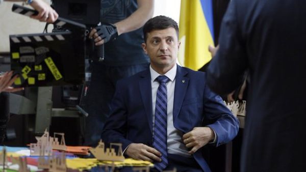 Volodymyr Zelensky could become the country’s next real-life leader (Twitter)