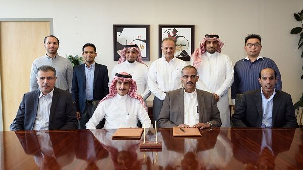 During the signing ceremony. 