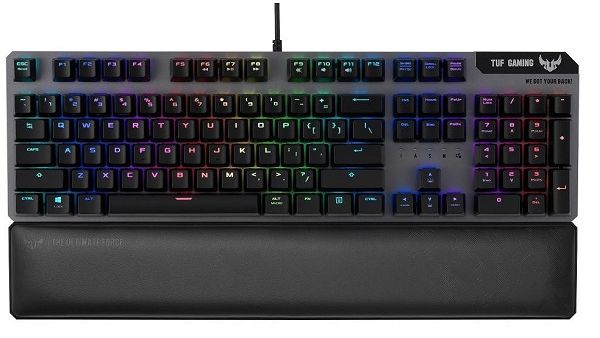 ROG Gaming Keycap Set adds extra grip and flair to any keyboard.