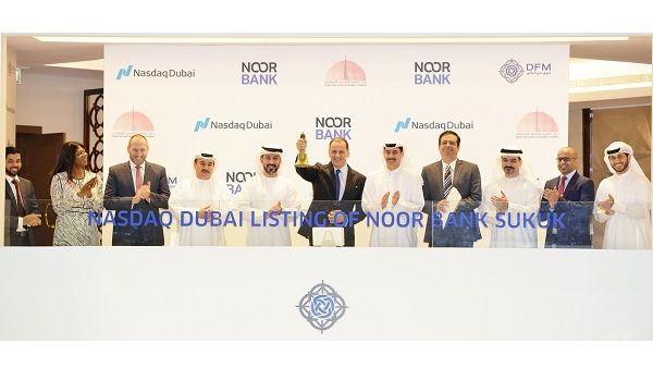 John Iossifidis, CEO Noor Bank Ringing Market-opening Bell for listing John Iossifidis, CEO Noor Bank Ringing Market-opening Bell for listing