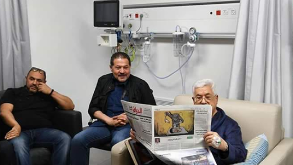 من المتوقع أن يبقى عباس يومين إضافيين في المستشفى 
