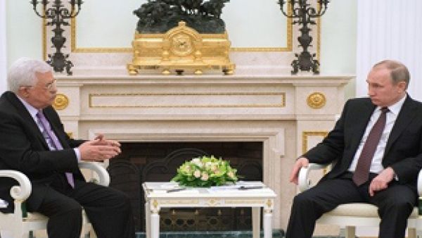 عباس يبحث مع بوتين عقد مؤتمر دولي للتسوية
