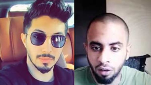 عبود باد (يمين) والمنسدح (يسار) أثارا الجدل حول الفيديوهات التي ينشرانها