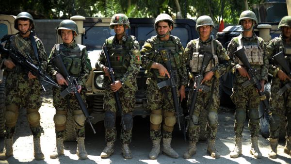 Members of the Afghanistan National Army. (AFP/File)