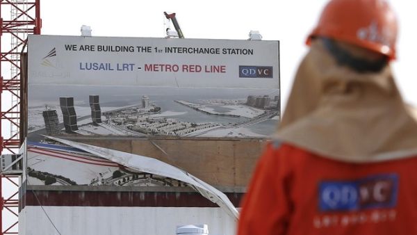 The results mark the first quarter of profitability for the Dubai-based construction company after nine quarters of loss-making as it attempts to restructure and turn around performance. (AFP/ Karim Jaafar)