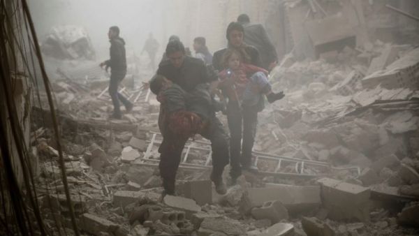 Attacks targeted opposition-held residential neighborhoods in Eastern Ghouta. (AFP/File)