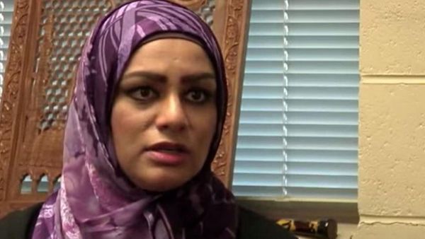 After a Muslim woman was refused a soda because the can could be "used as a weapon," Twitter hashtag #unitedfortahera showed support for the interfaith activist. (Twitter)