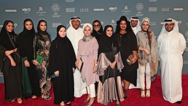 صناع الأفلام في برنامج "صنع في قطر" 