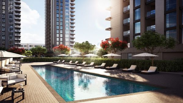 Prices at the new project will start from $122,500 (AED450,000), with eight different unit types available, including studios, and one-, two-, and three-bedroom apartments. (Aldar Properties)