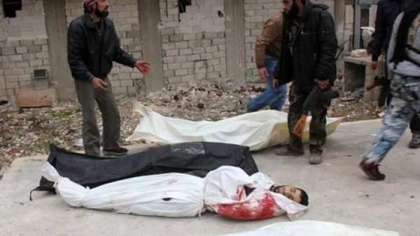  مقتل 71 مدنيا في قصف بالبراميل المتفجرعلى مناطق في حلب