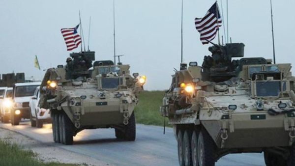 سبق أن رصدت عدسات الناشطين السوريين بالقامشلي مدرعات أمريكية بشوارعها