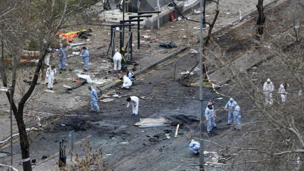 The US embassy in Ankara issued a warning about a potential attack in the city two days before it happened, which of course led to conspiracy theories. (AFP/Adem Altan)