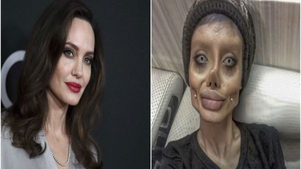 أنجلينا جولي والايرانية سحر (instagram.com)