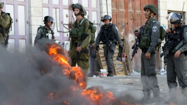 مواجهات بين القوات الاسرائيلية والفلسطينيين في الضفة الغربية
