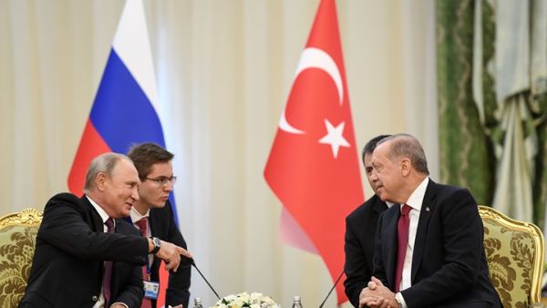 أردوغان وبوتين أعلنا الاثنين الماضي اتفاقا لاقامة منطقة منزوعة السلاح في أدلب