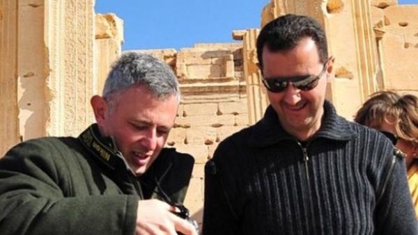 سليمان فرنجية مع الاسد