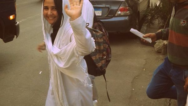 Aya Hijazi and her husband have spent 900 days in Egyptian prison without trial. (Twitter)