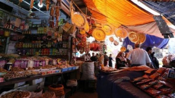 An open-air market in Baghdad - perhaps the last place you'd expect to find sex toys for sale.  (AFP/Sabah Arar)
