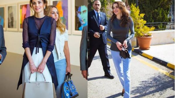 حقائب الملكة رانيا العبدالله أناقة غير اعتيادية