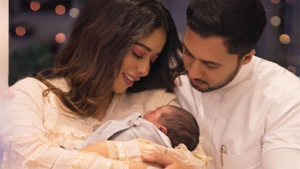 Balqees Fathi surprised everyone with the birth of her little one named Turki (Source: balqeesfathi / Instagram)