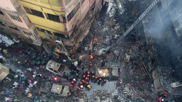 مقتل 70 شخصا بحريق مواد كيميائية في عاصمة بنغلادش
