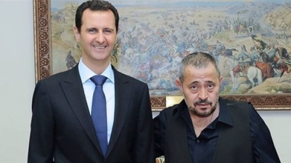 جورج وسوف والرئيس السوري بشار الاسد