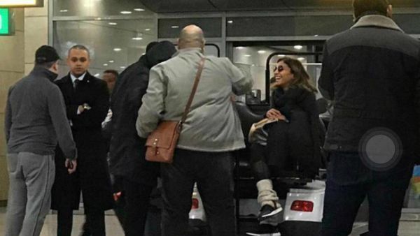 Dina Al Sherbini accompany Amr Diab continuously in his concerts (Source: be4_aftr_ksa_kw_ - Instagram)