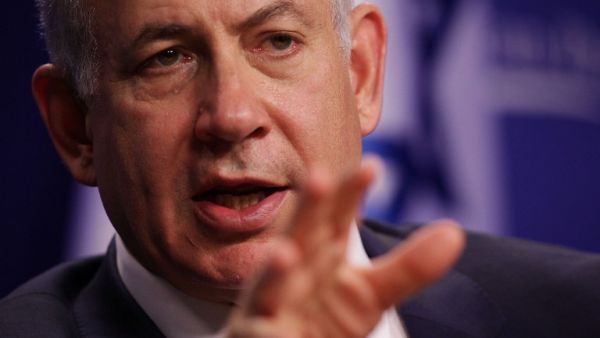 Israeli Prime Minister Benjamin Netanyahu participates in a conversation at the Center for American Progress November 10, 2015 in Washington, DC. (AFP/Alex Wong) Israeli Prime Minister Benjamin Netanyahu participates in a conversation at the Center for American Progress November 10, 2015 in Washington, DC. (AFP/Alex Wong)