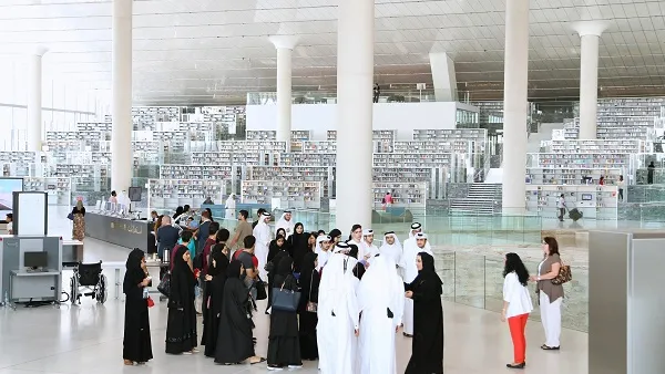 More than 18,000 books have been checked out from Qatar National Library since its opening.  