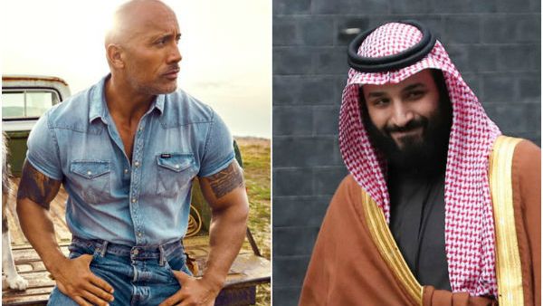 محمد بن سلمان وذا روك