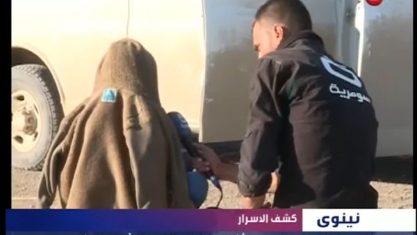 الطفل "محمد" قال إنه تمكّن من الفرار من أحياء الموصل الشرقية - يوتيوب
