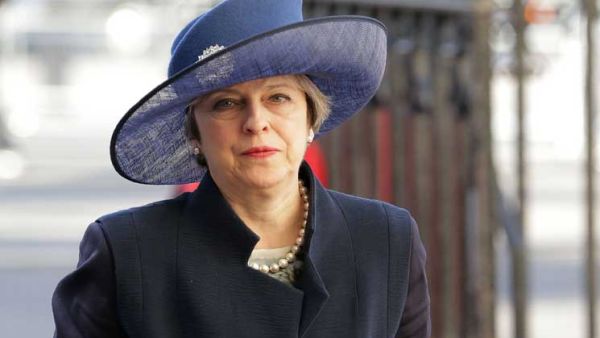 رئيس الوزراء البريطانية تيريزا ماي