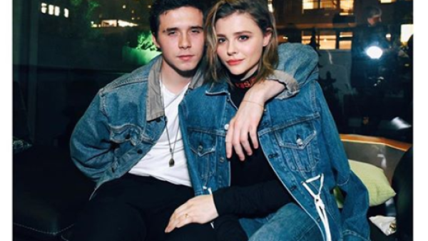 بروكلين بيكهام وحبيبته كلوي جريس (instagram.com/brooklynbeckham)