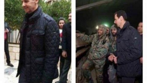 سترة بشار الأسد التي ارتداها في صيدنايا تشعل المواقع سترة بشار الأسد التي ارتداها في صيدنايا تشعل المواقع