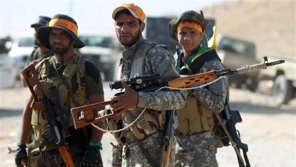  Iraqi Kata’ib Hezbollah militants (AFP/File Photo)