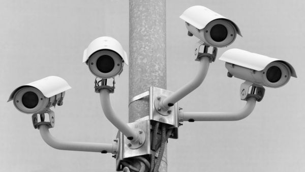 Surveillance cameras. (AFP/File)
