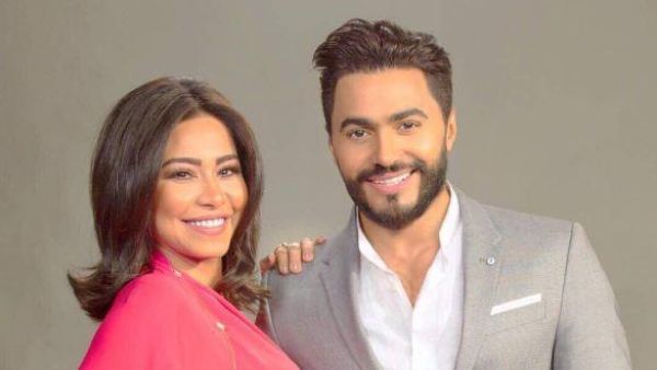  تامر حسنى وشيرين و عمرو يوسف وكندة علوش 