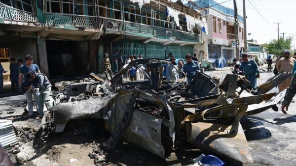 At least 10 were killed and scores wounded in a bombing attack at a market. Image used for illustrative purposes. (AFP/File)