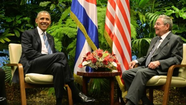 لقاء تاريخي بين الرئيسين الاميركي والكوبي في هافانا