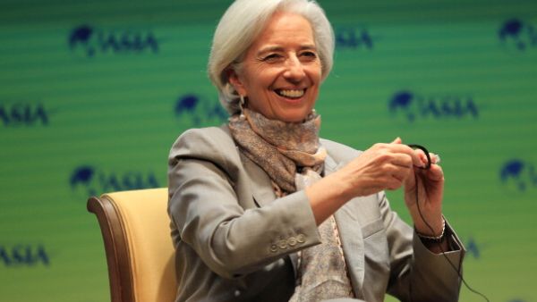 Christine Lagarde was recently elected to a second five-year term as IMF Managing Director, with no rival candidates.  (File photo)