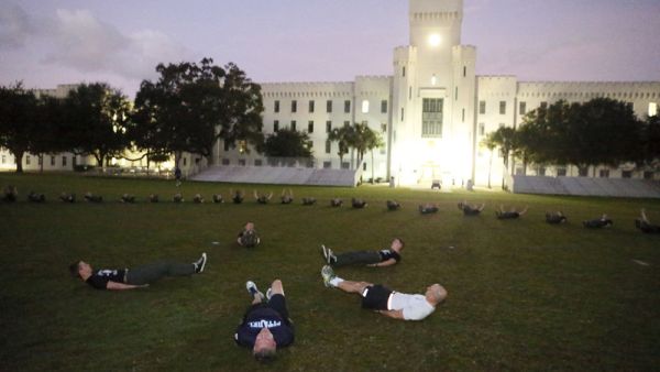 The Citadel Military College in South Carolina announced it would not permit a uniform exception for an incoming student who wears hijab. (The Citadel)