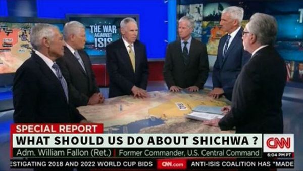 The Twitter user's elaborate prank included doctoring shots of CNN. (Twitter) 
