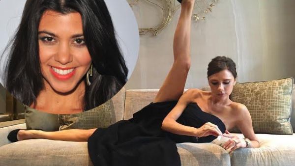 كورتني كارداشيان وفيكتوريا بيكهام