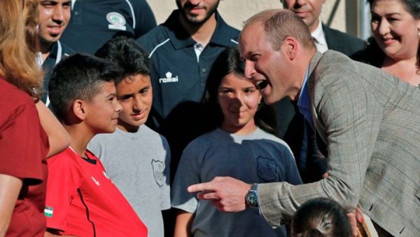 التقى الأمير وليام عباس ونتنياهو خلال زيارته  