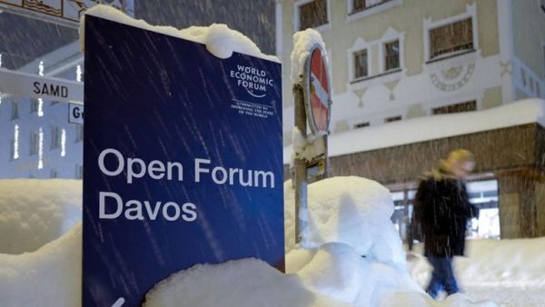 President Donald Trump’s speech to the World Economic Forum is scheduled for Friday. In the meantime, his delegation made its debut in Davos on Wednesday morning, answering questions on everything from U.S. stock markets to trade with Asia. (AFP) 