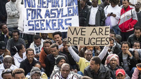 Most of the migrants entered Israel by crossing through Egypt from Eritrea and Sudan seeking asylum (AFP/File)