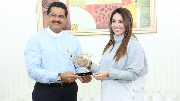 The Arab singing sensation visited the Gulf Medical University to support their Diabetes Awareness Program. (File photo)